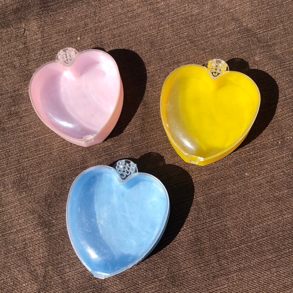 SET OF 3 VINTAGE PLASTIC BOXES